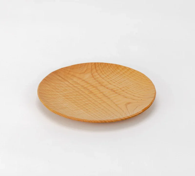 Assiette en bois